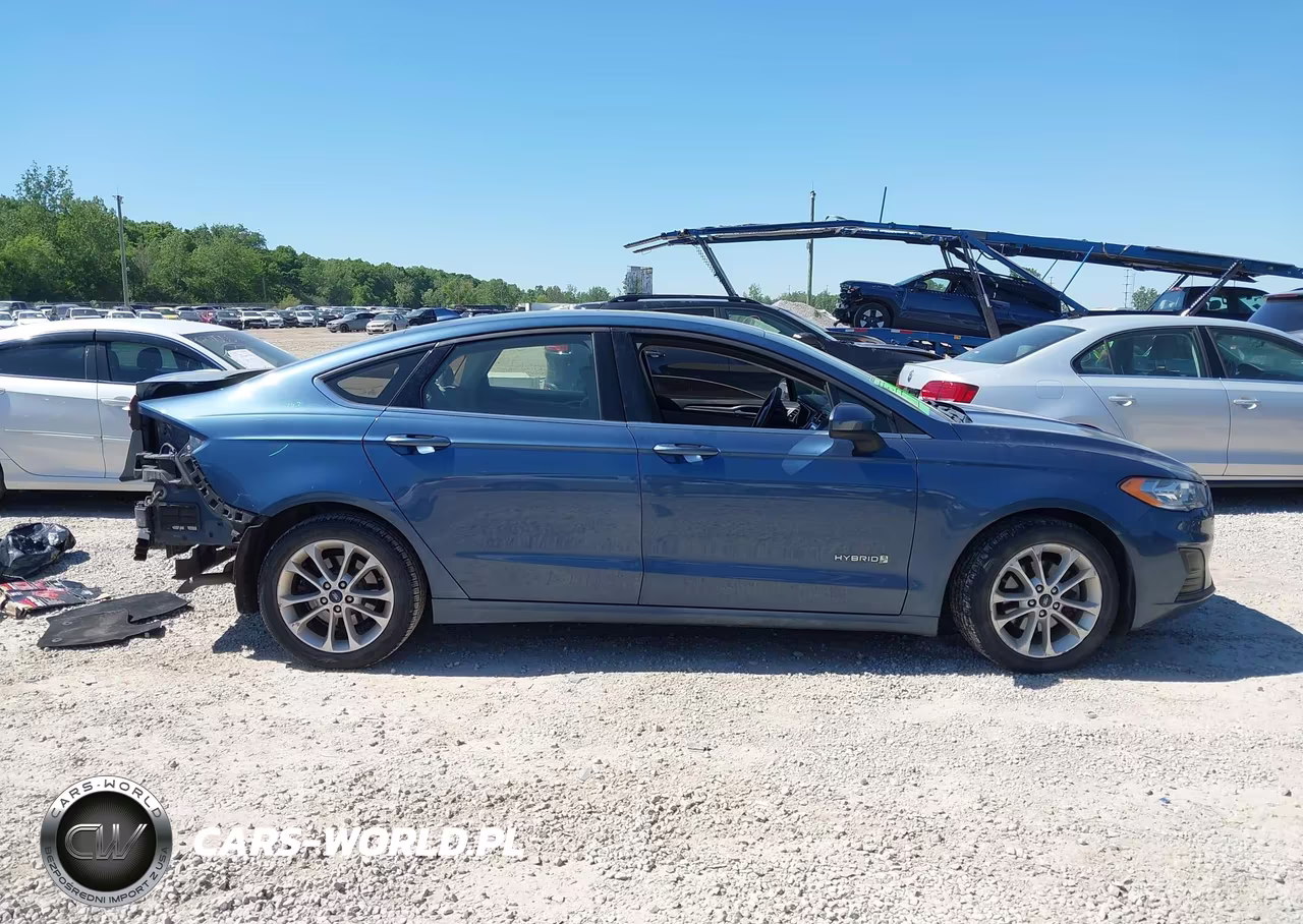 2019 Ford Fusion Hybrid Se VIN:3FA6P0LU8KR125566 - 14
