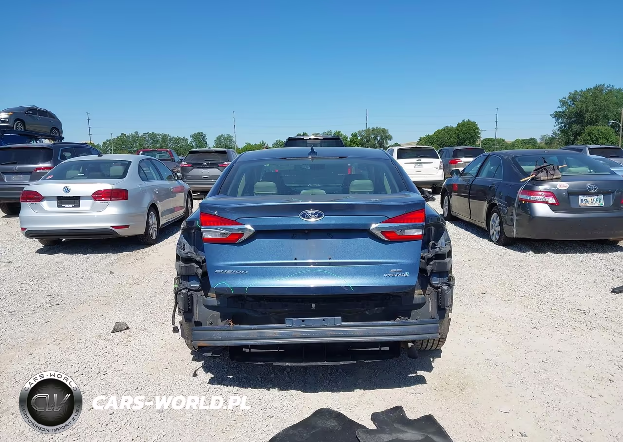 2019 Ford Fusion Hybrid Se VIN:3FA6P0LU8KR125566 - 17