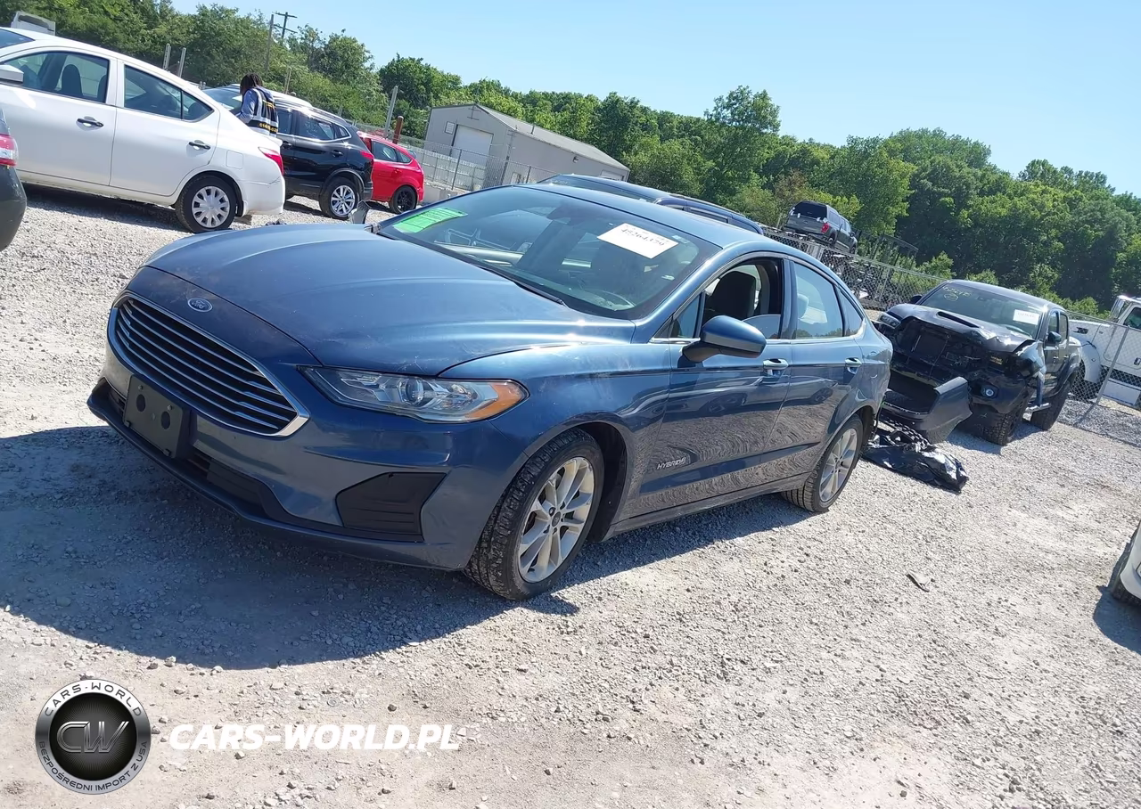 2019 Ford Fusion Hybrid Se VIN:3FA6P0LU8KR125566 - 2