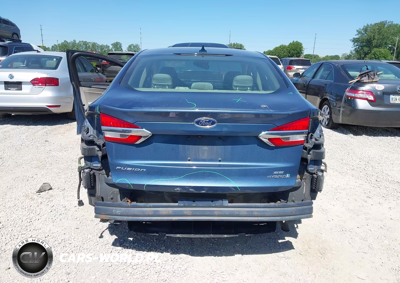 2019 Ford Fusion Hybrid Se VIN:3FA6P0LU8KR125566 - 6
