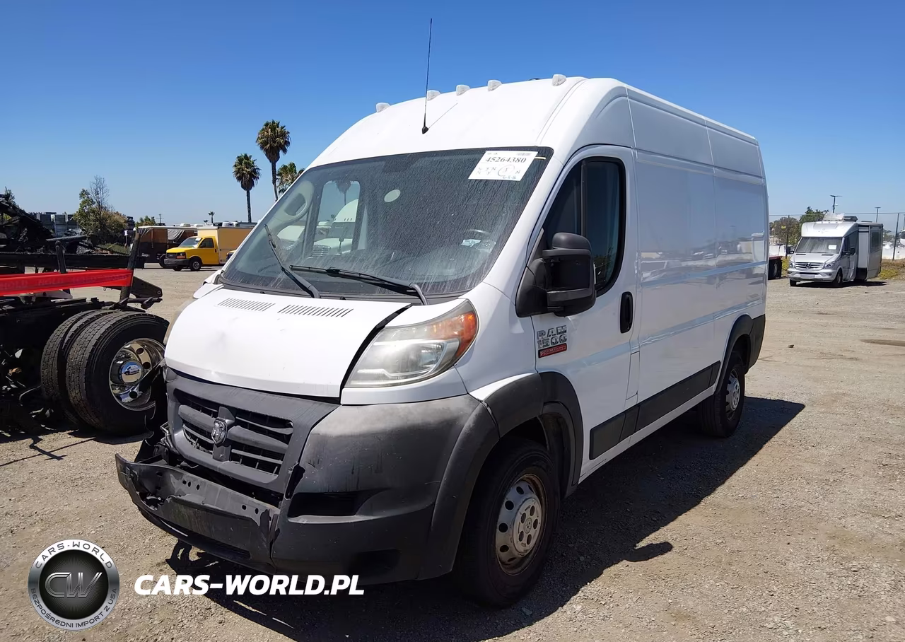 2019 Ram Promaster 1500 High Roof 136 Wb VIN:3C6TRVBG8KE547545 - 2