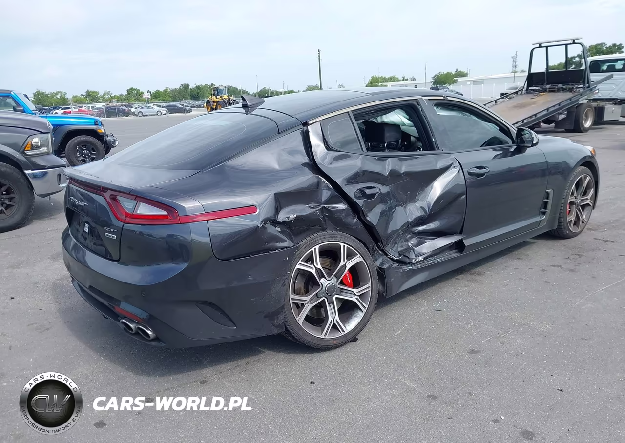 2021 Kia Stinger Gt1 VIN:KNAE45LC4M6088452 - 4