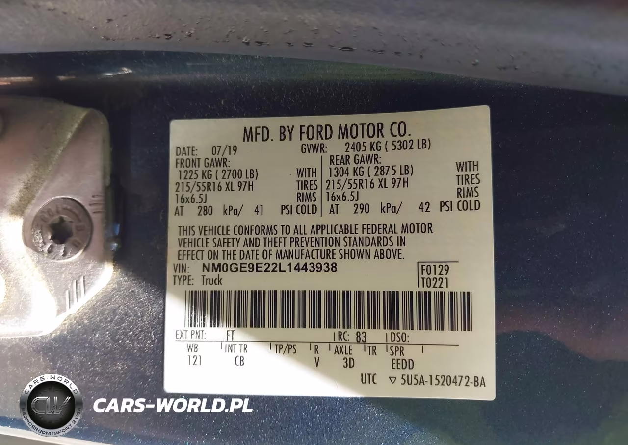 2020 Ford Transit Connect Xl Passenger VIN:NM0GE9E22L1443938 - 9