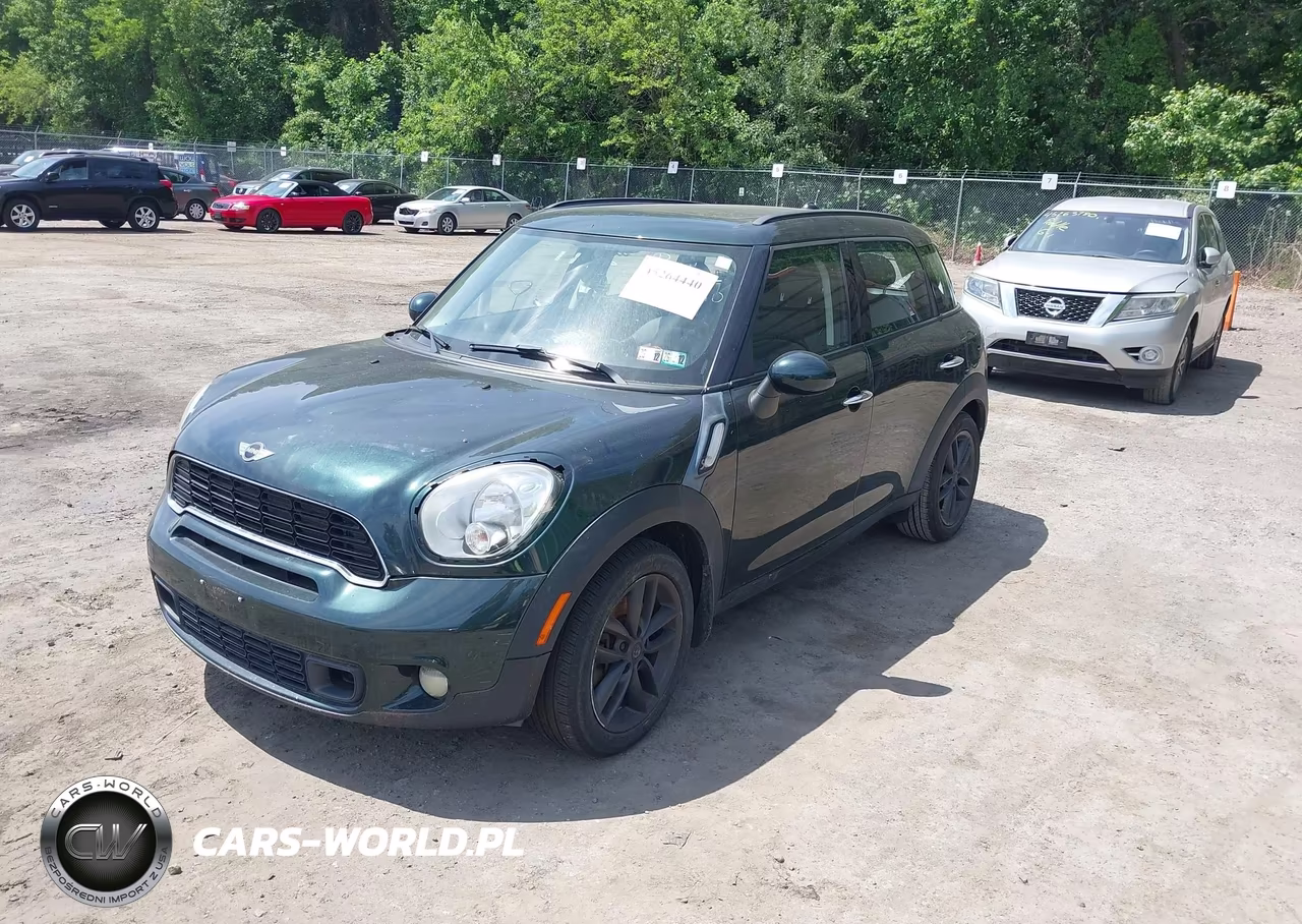 2011 Mini Cooper S Countryman VIN:WMWZC3C58BWL80645 - 2