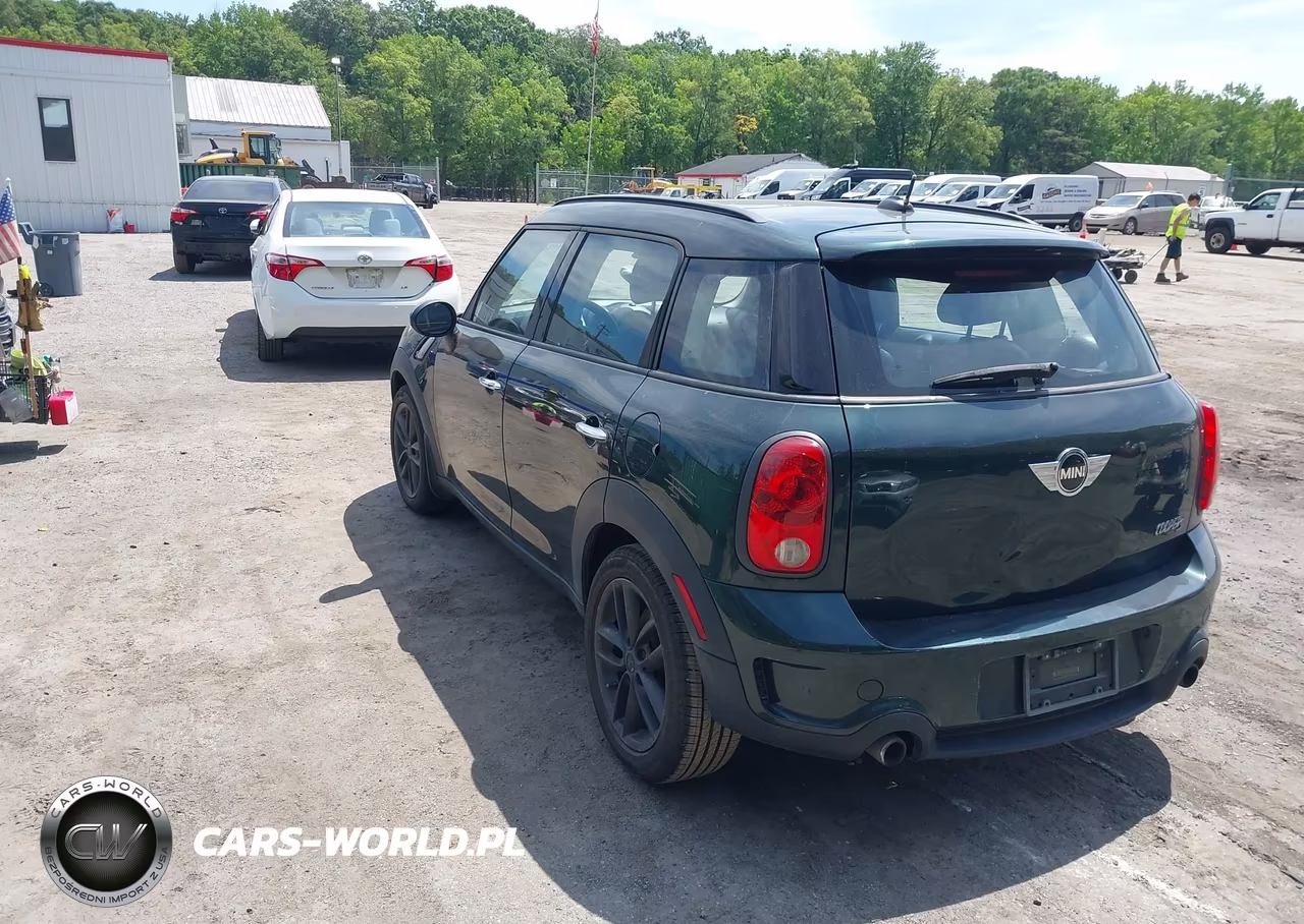 2011 Mini Cooper S Countryman VIN:WMWZC3C58BWL80645 - 3