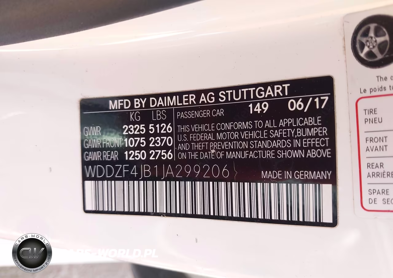 2018 Mercedes-Benz E 300 VIN:WDDZF4JB1JA299206 - 9