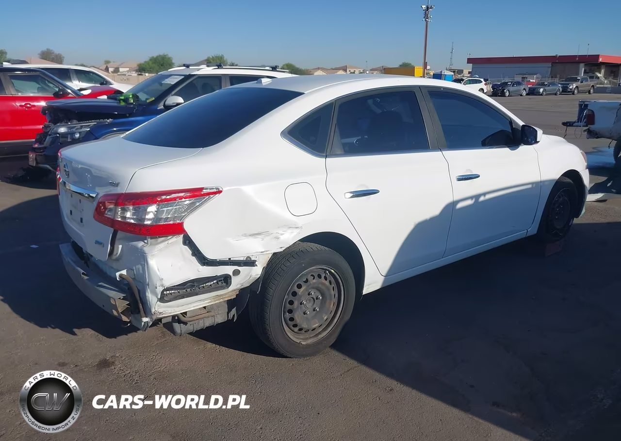 2014 Nissan Sentra Sv VIN:3N1AB7AP8EY251173 - 4