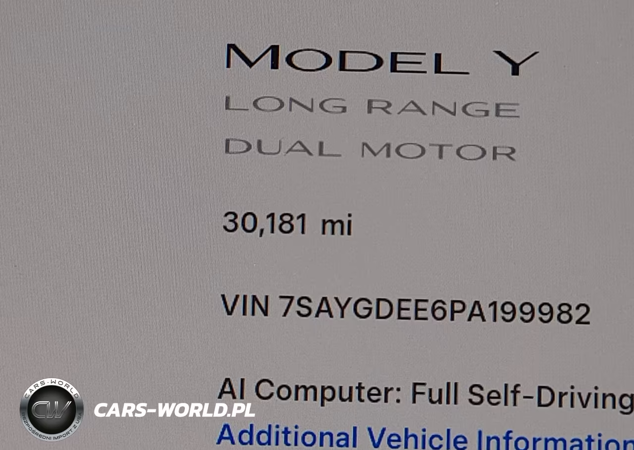2023 Tesla Model Y Awd-Long Range Dual Motor All-Wheel Drive VIN:7SAYGDEE6PA199982 - 14