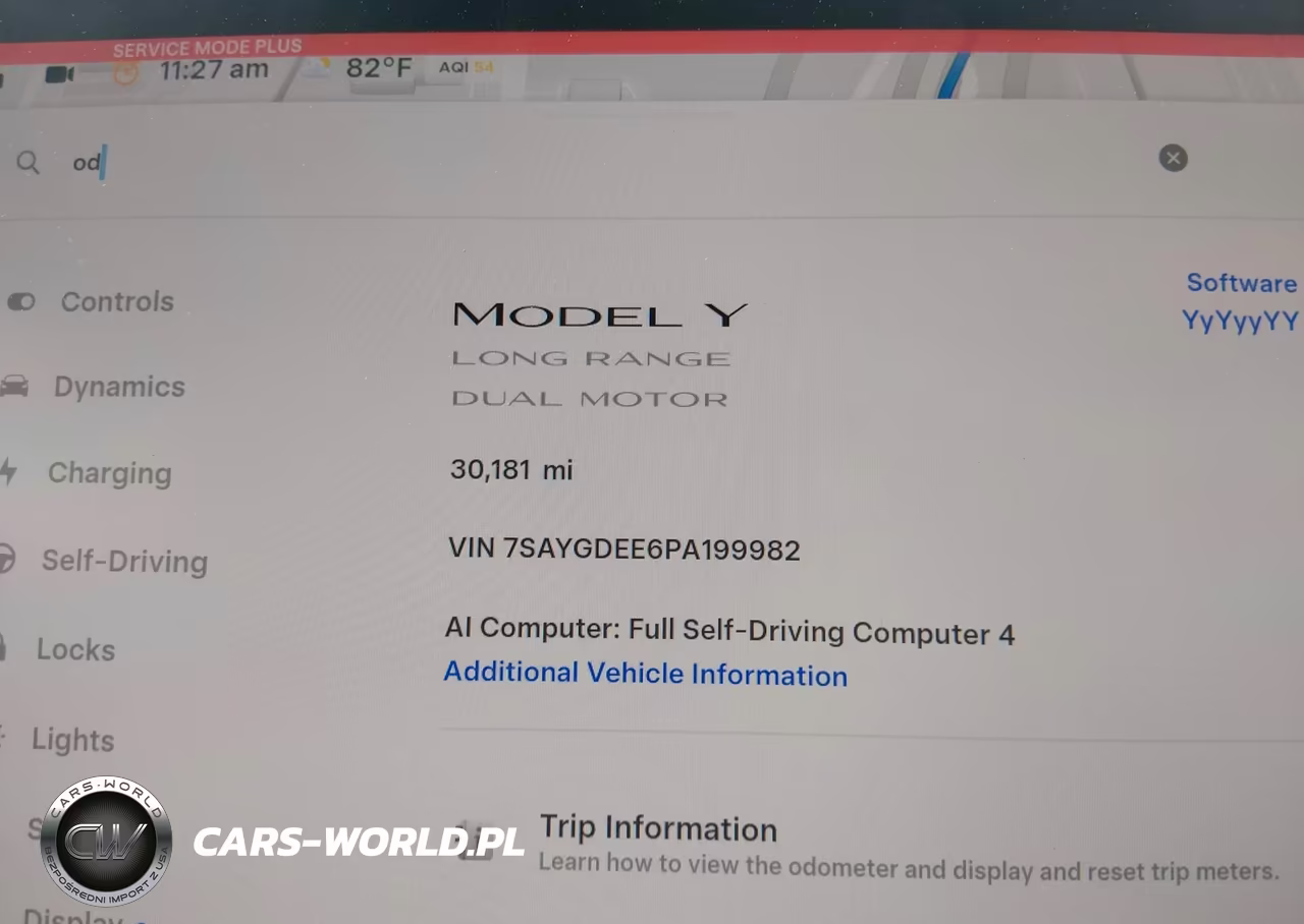 2023 Tesla Model Y Awd-Long Range Dual Motor All-Wheel Drive VIN:7SAYGDEE6PA199982 - 7