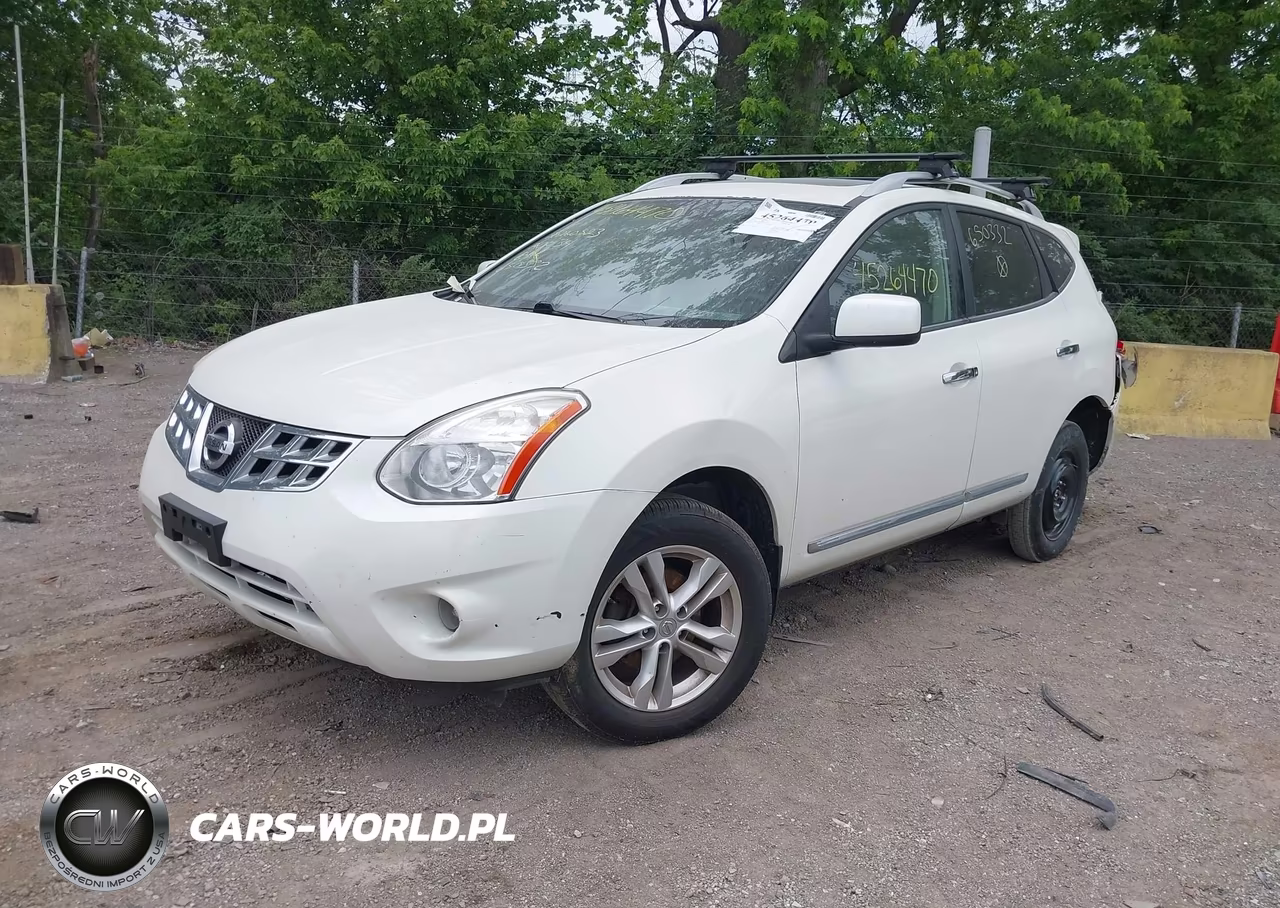 2013 Nissan Rogue Sv VIN:JN8AS5MV6DW650332 - 2