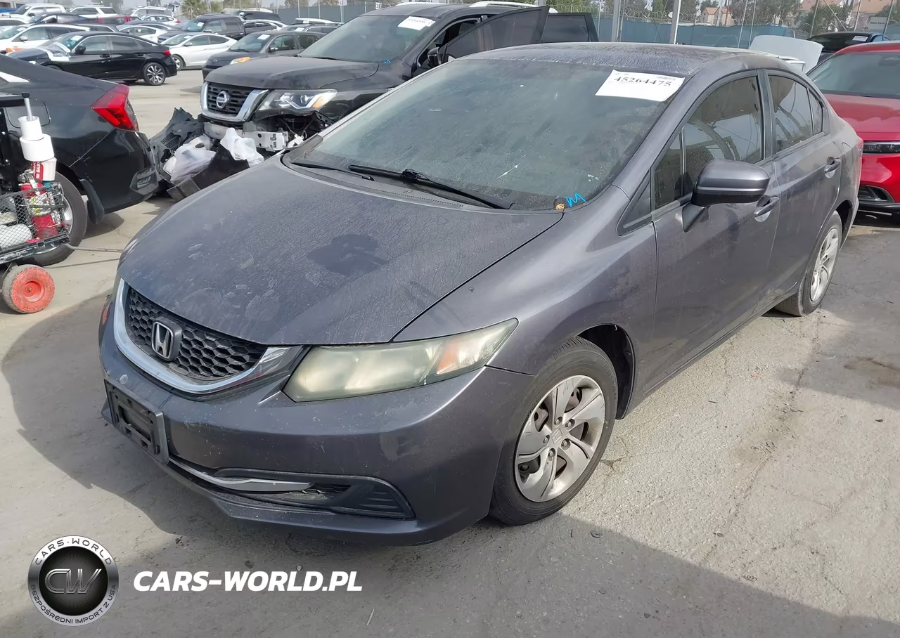 2015 Honda Civic Lx VIN:19XFB2F54FE707590 - 2