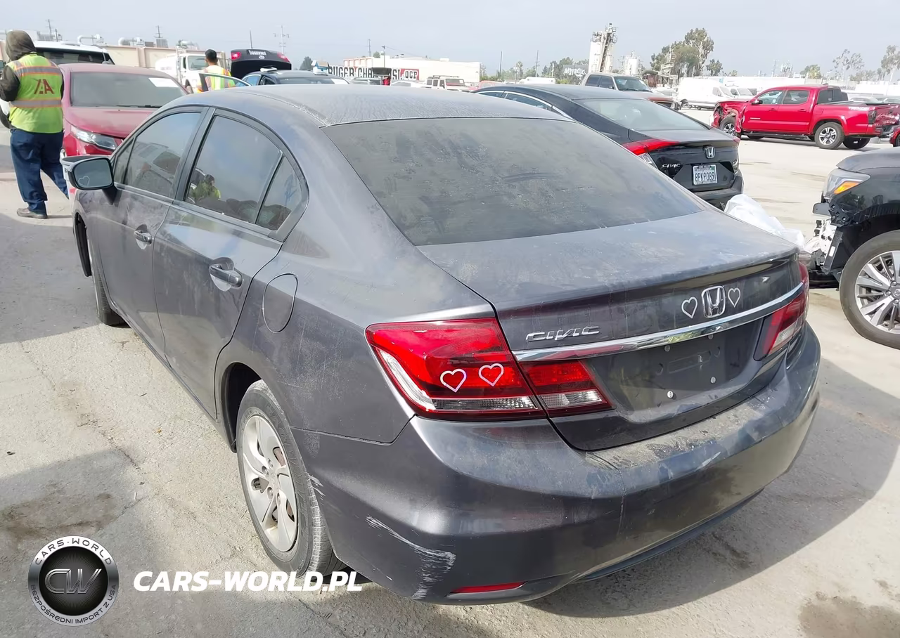 2015 Honda Civic Lx VIN:19XFB2F54FE707590 - 3