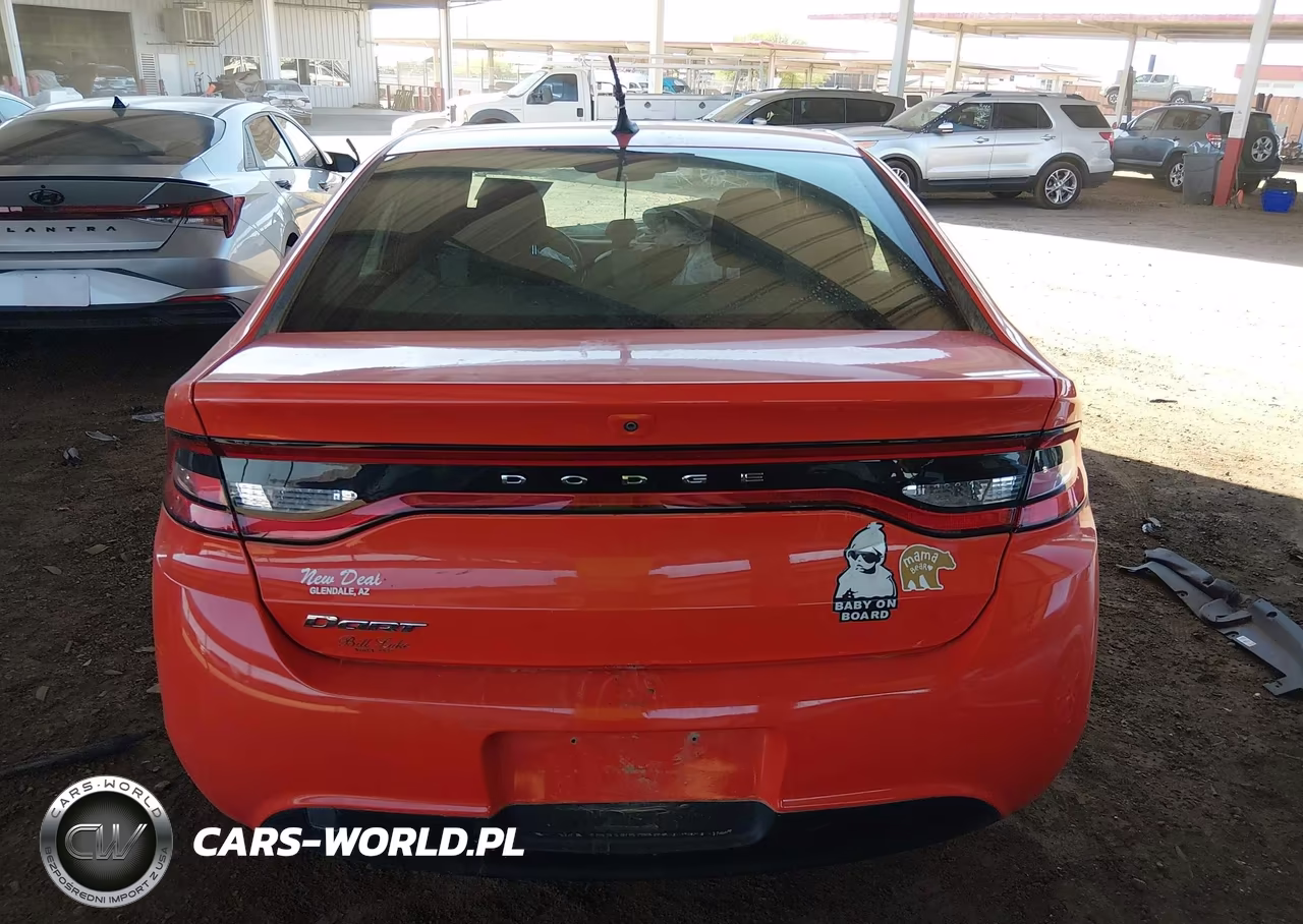 2016 Dodge Dart Sxt Sport Blacktop VIN:1C3CDFFA6GD817307 - 16