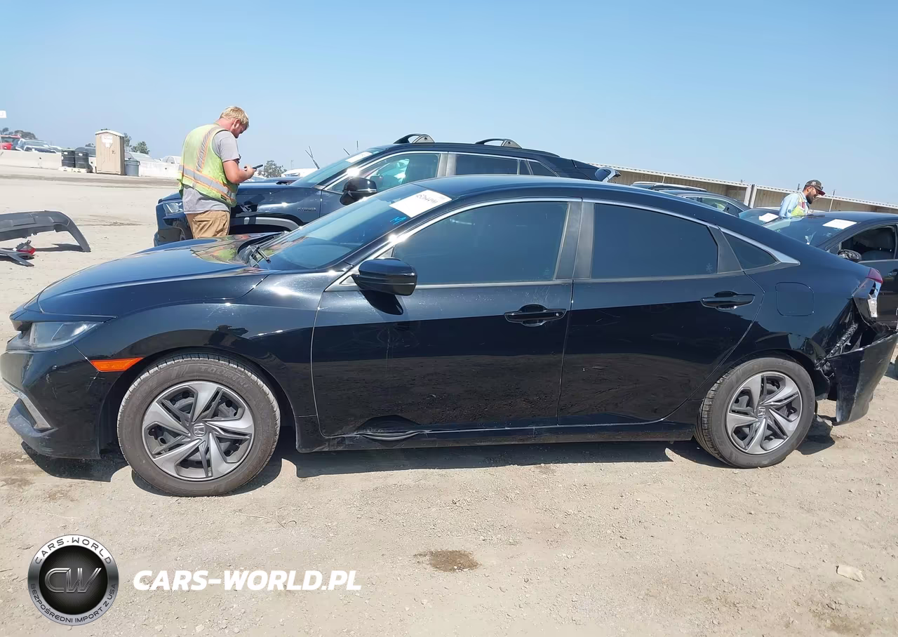 2020 Honda Civic Lx VIN:19XFC2F65LE213160 - 14