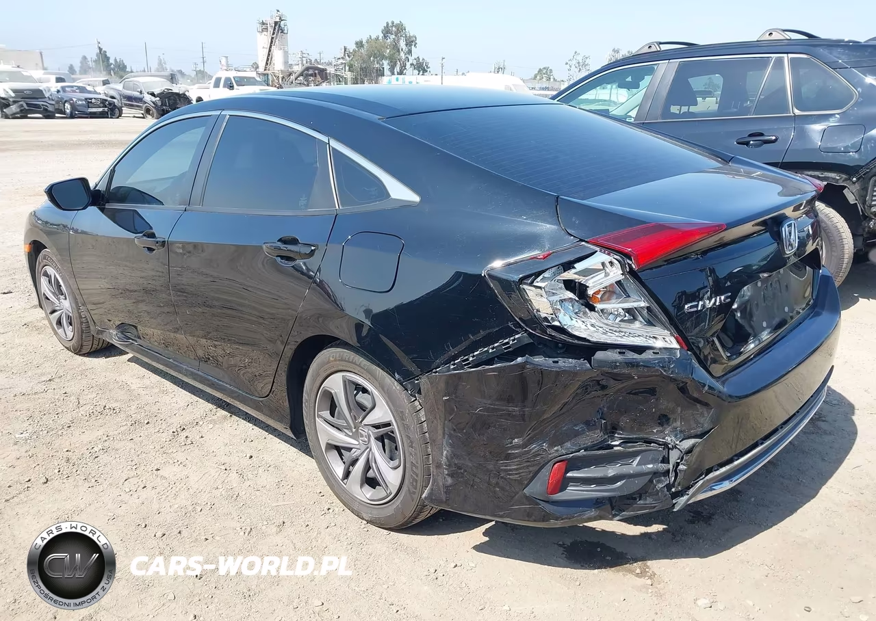 2020 Honda Civic Lx VIN:19XFC2F65LE213160 - 3
