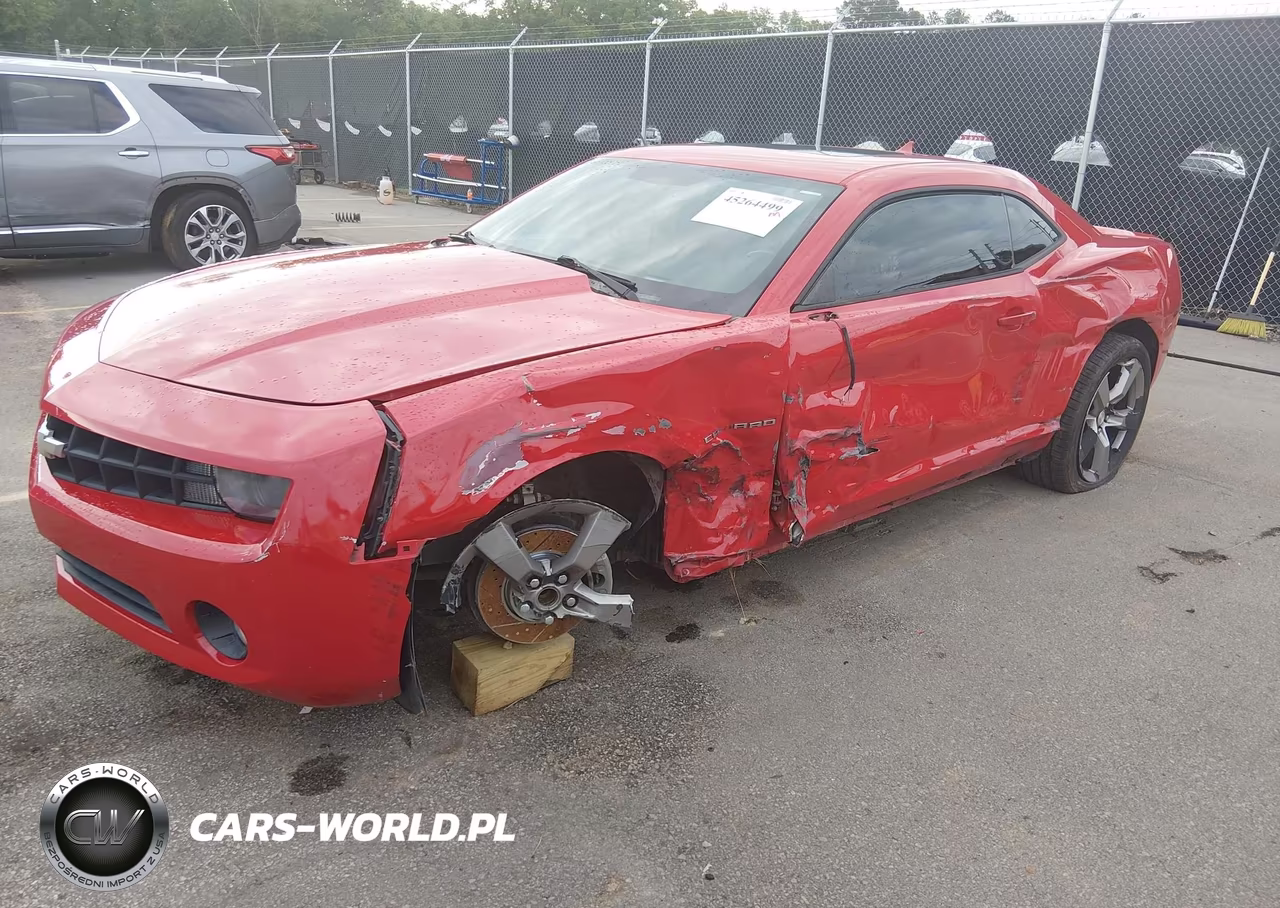 2012 Chevrolet Camaro 2Lt VIN:2G1FC1E32C9141312 - 2