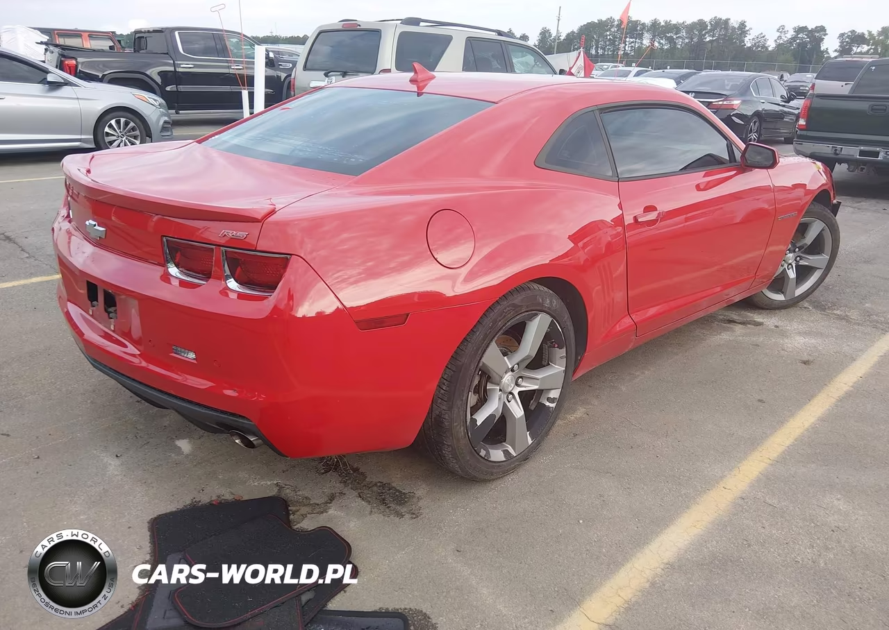 2012 Chevrolet Camaro 2Lt VIN:2G1FC1E32C9141312 - 4