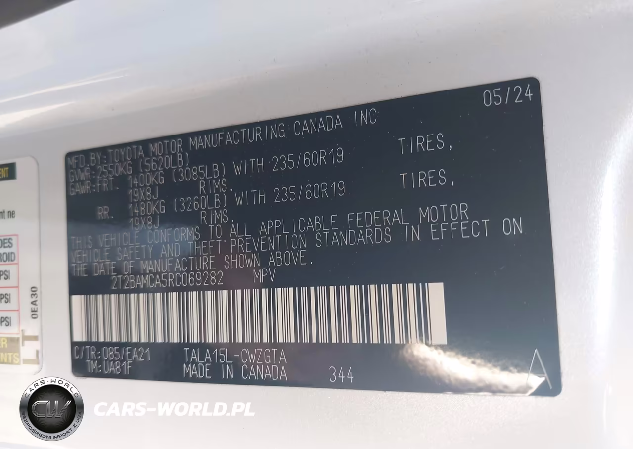 2024 Lexus Rx 350 Premium VIN:2T2BAMCA5RC069282 - 9