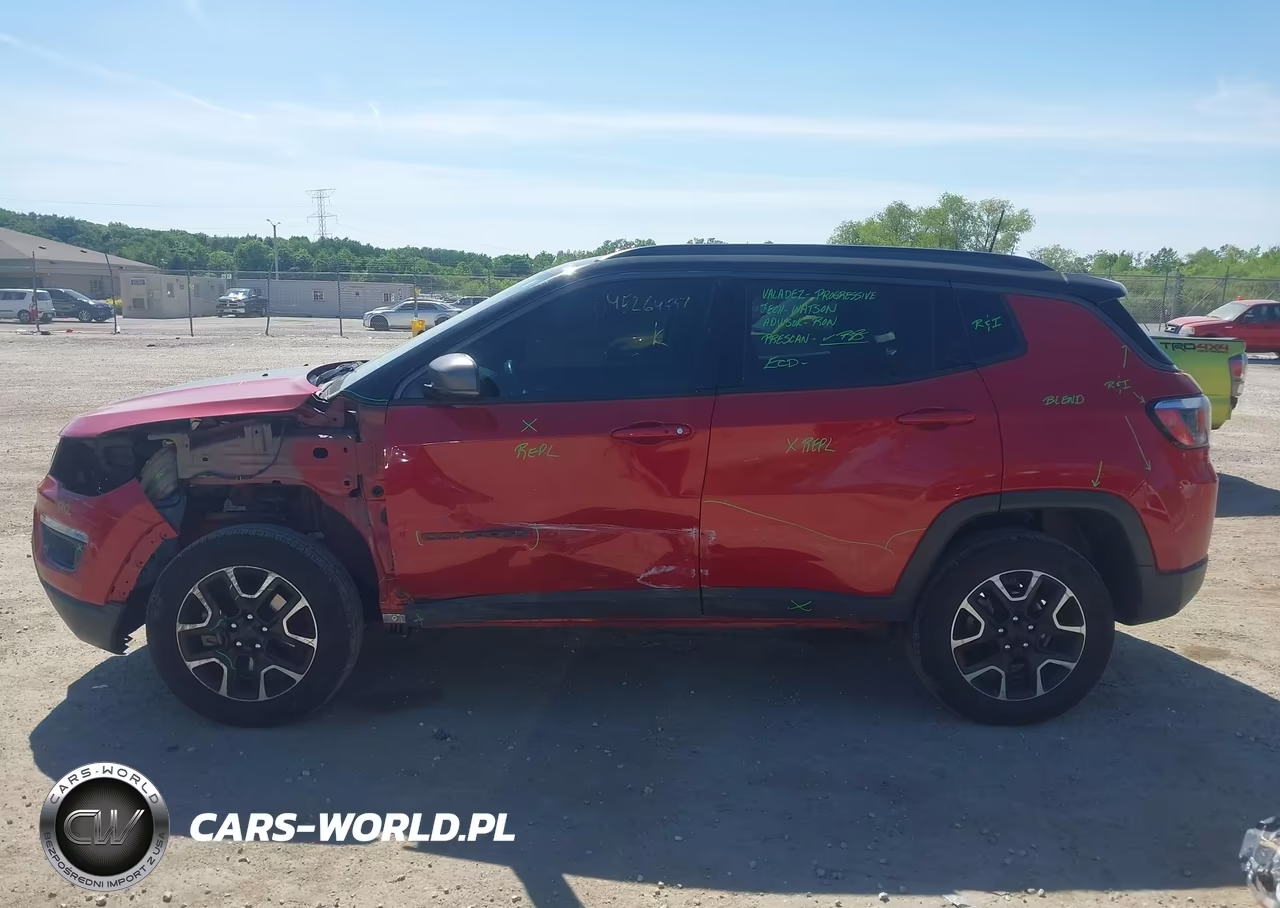 2020 Jeep Compass Trailhawk 4X4 VIN:3C4NJDDB5LT177334 - 14