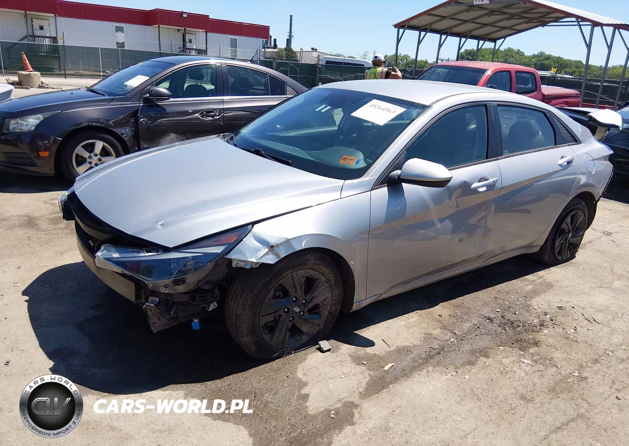 2021 Hyundai Elantra Sel VIN:5NPLM4AG8MH017674 - 2