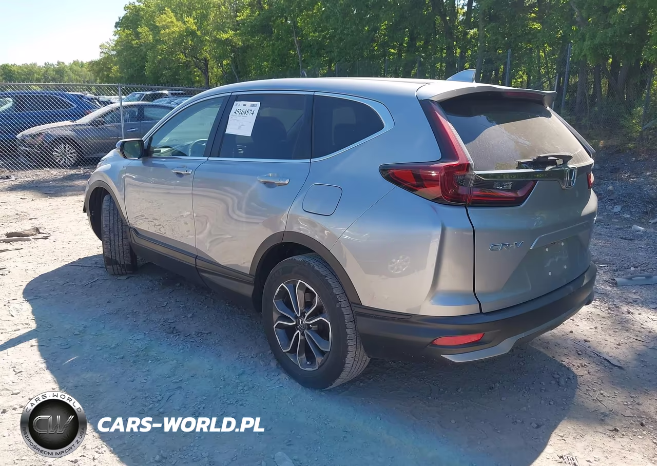 2020 Honda Cr-V Awd Ex VIN:5J6RW2H57LL030224 - 3