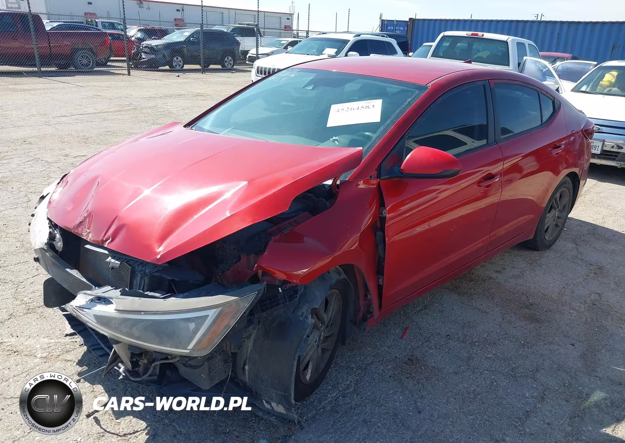 2019 Hyundai Elantra Sel VIN:KMHD84LF6KU749670 - 2