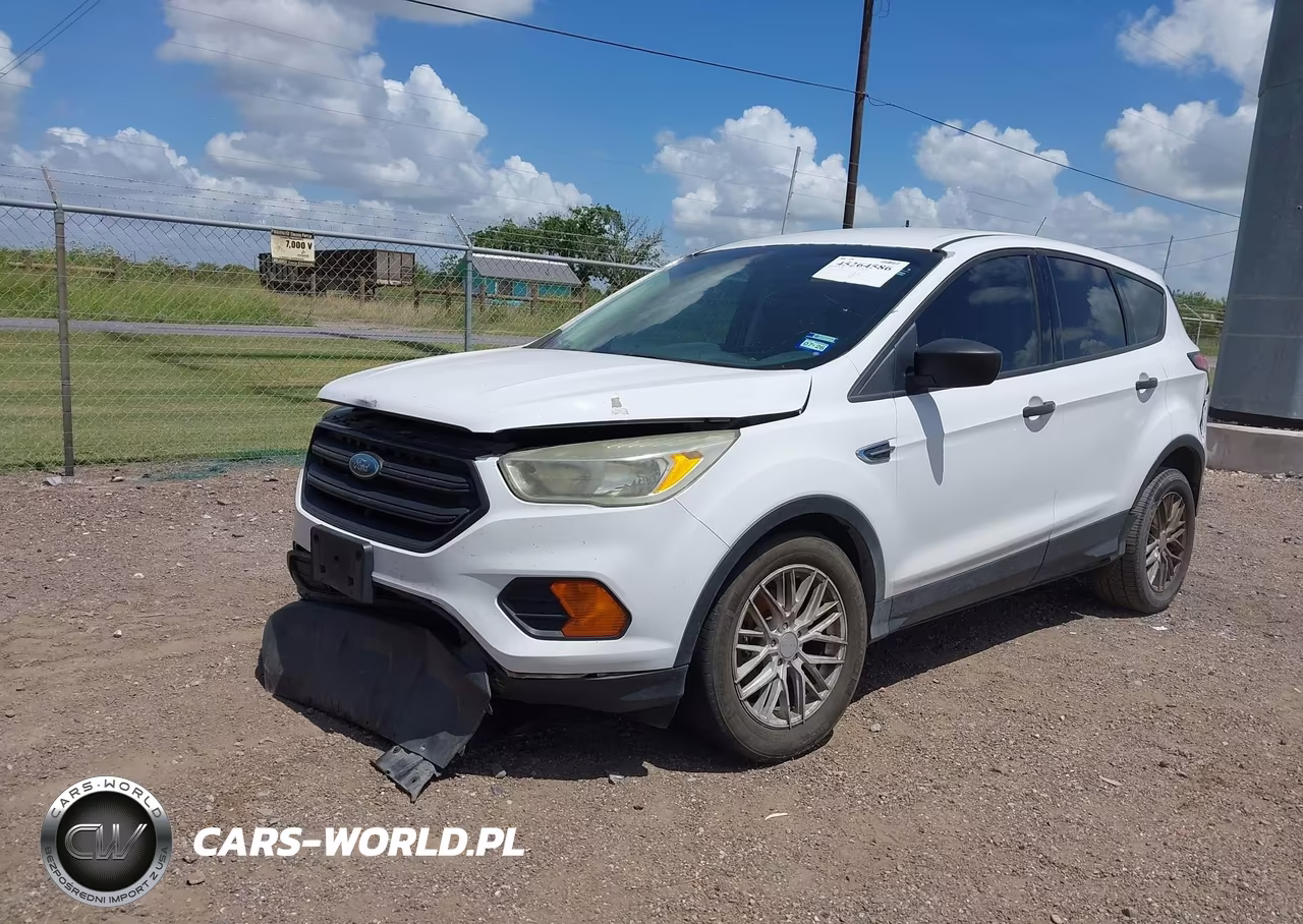 2017 Ford Escape S VIN:1FMCU0F72HUA38528 - 2