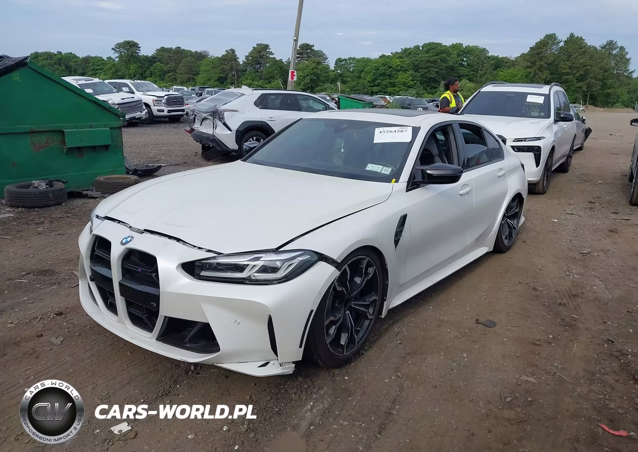 2023 BMW M3 Competition VIN:WBS33AY01PFN89946 - 2