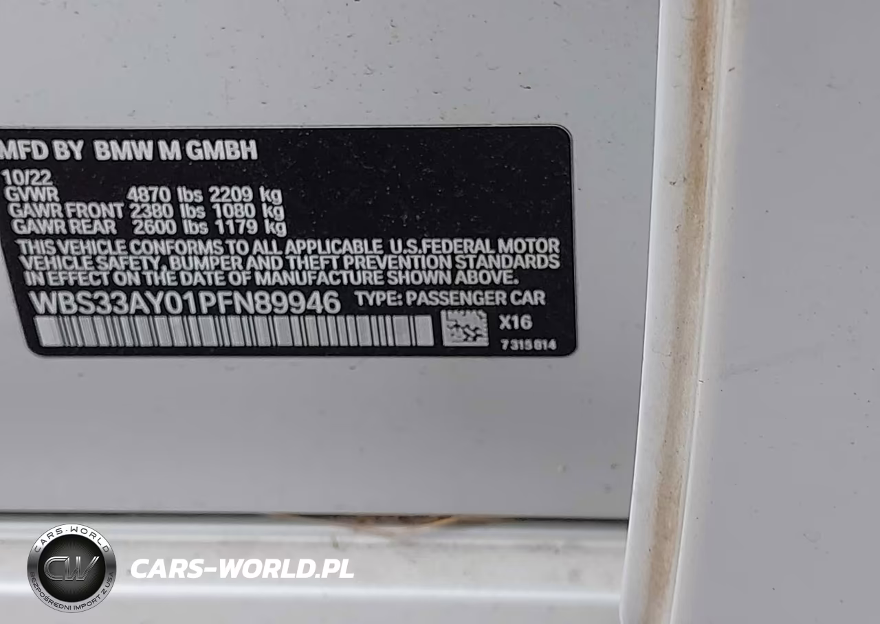 2023 BMW M3 Competition VIN:WBS33AY01PFN89946 - 9