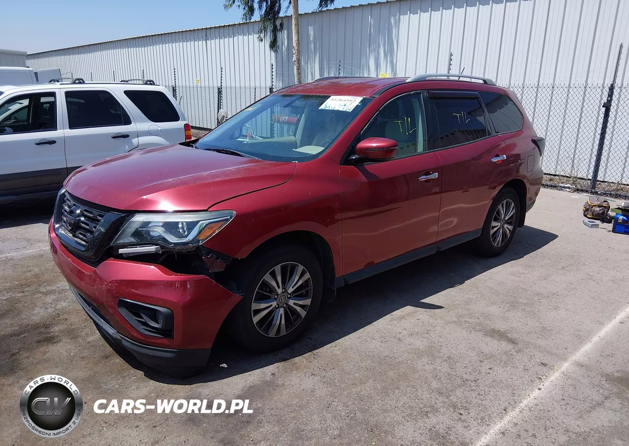 2017 Nissan Pathfinder S VIN:5N1DR2MN9HC610204 - 2