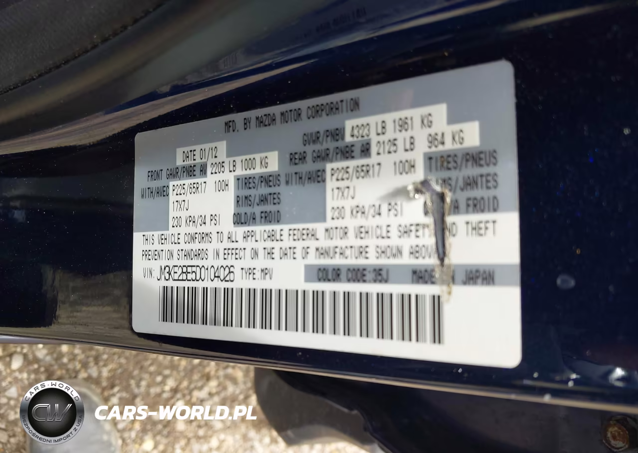 2013 Mazda Cx-5 Sport VIN:JM3KE2BE5D0104026 - 9