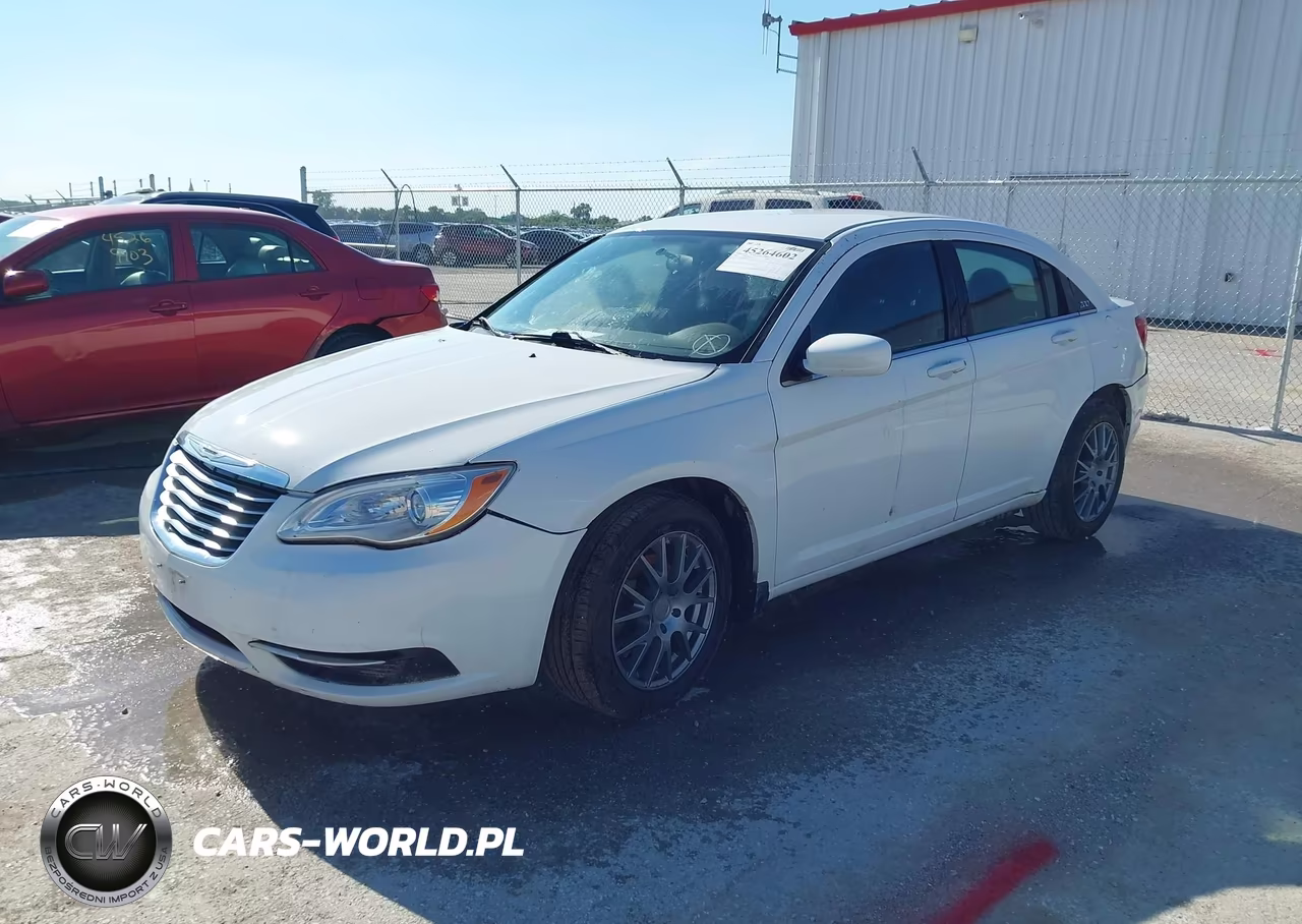 2012 Chrysler 200 Lx VIN:1C3CCBAB6CN117528 - 2
