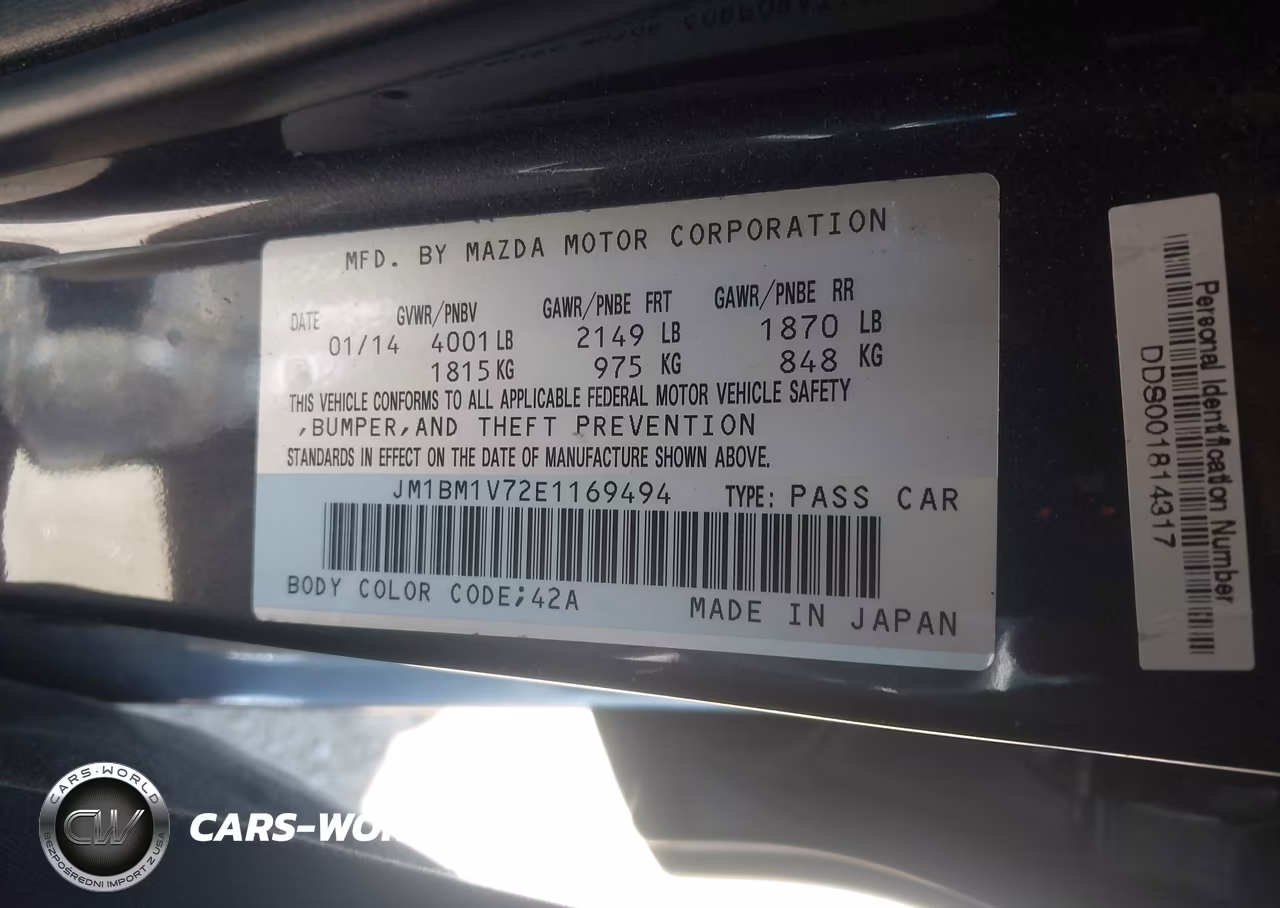 2014 Mazda Mazda3 I Touring VIN:JM1BM1V72E1169494 - 9