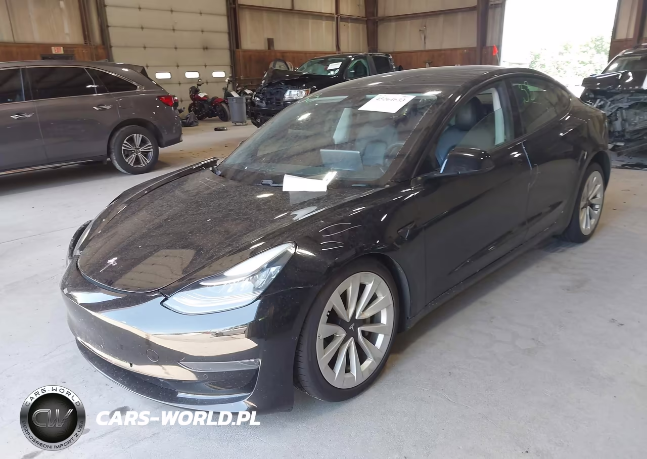 2021 Tesla Model 3 Standard Range Plus Rear-Wheel Drive VIN:5YJ3E1EA4MF851196 - 2