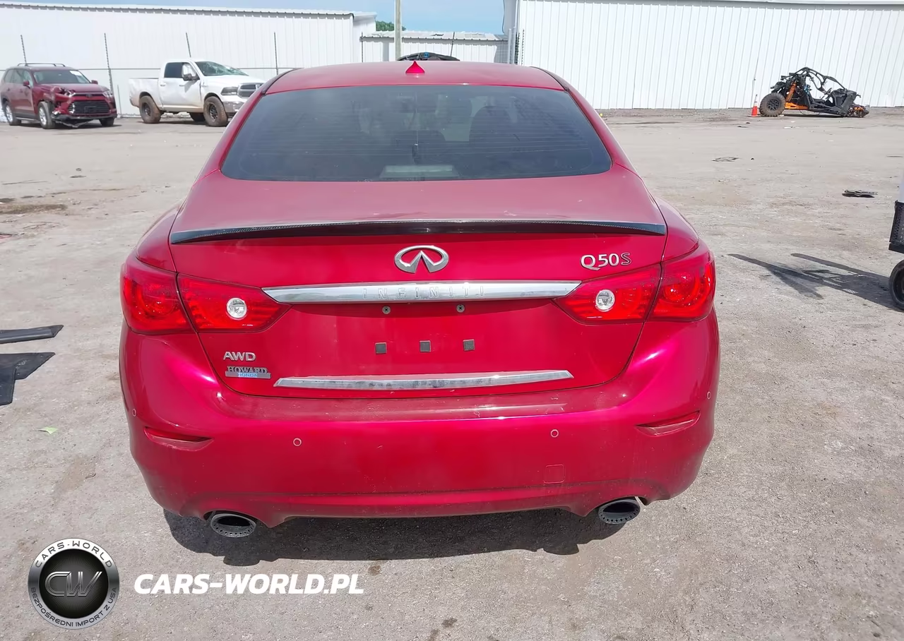 2017 Infiniti Q50 3.0T Red Sport 400 VIN:JN1FV7AR3HM871354 - 17