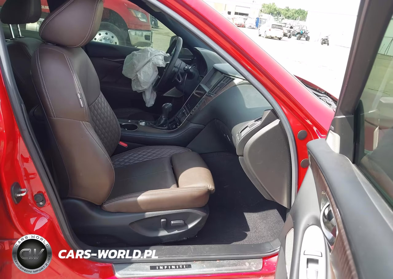 2017 Infiniti Q50 3.0T Red Sport 400 VIN:JN1FV7AR3HM871354 - 5