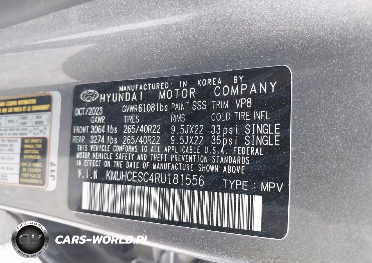 2024 Genesis Gv80 3.5T Awd VIN:KMUHCESC4RU181556 - 9