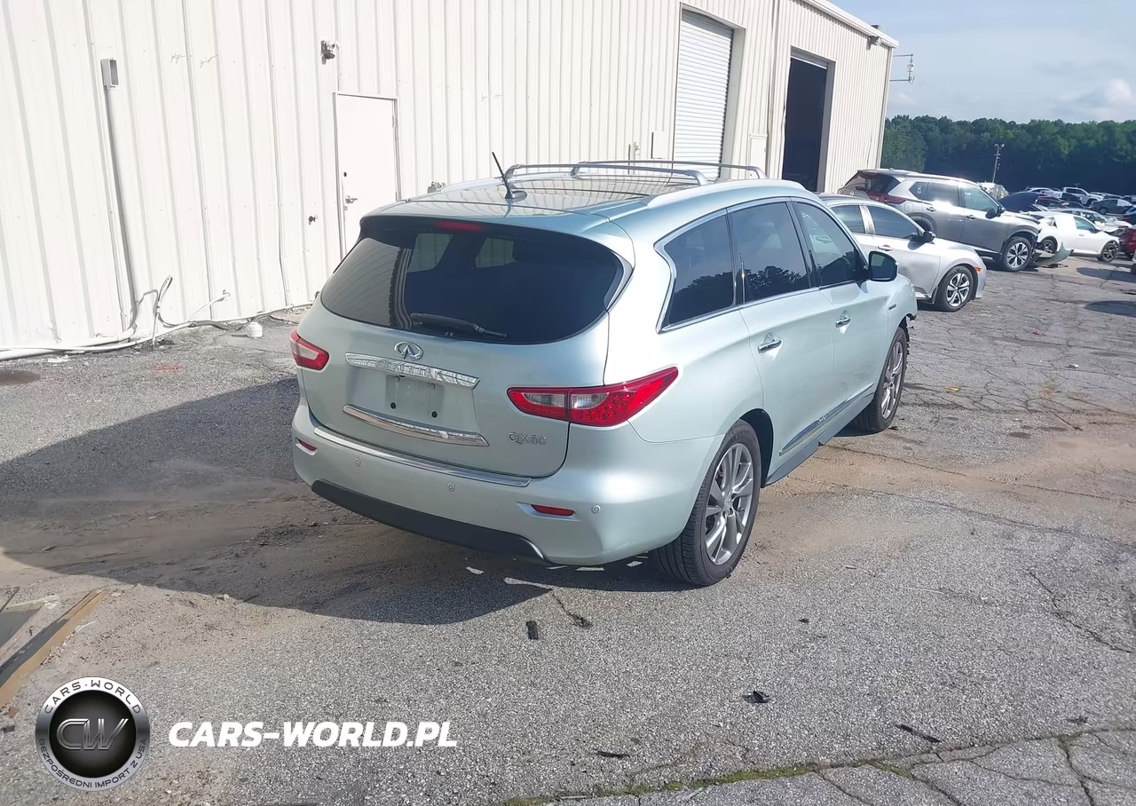 2014 Infiniti Qx60 Hybrid VIN:5N1CL0MM8EC528209 - 4