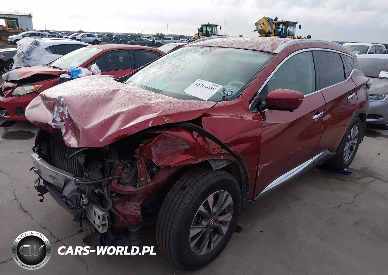 2015 Nissan Murano Platinum-S-Sl-Sv VIN:5N1AZ2MG5FN285816 - 2