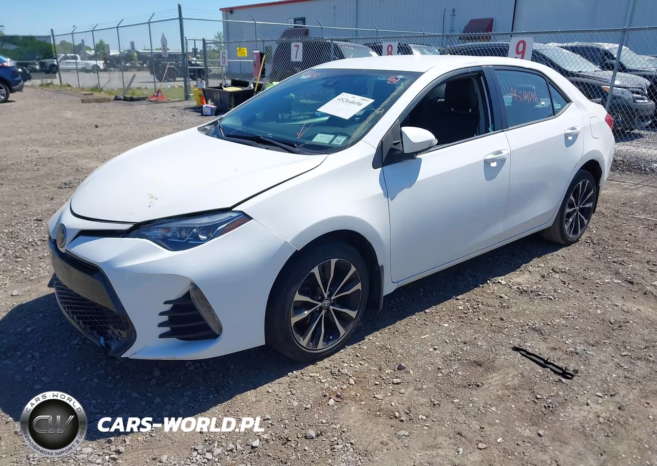 2018 Toyota Corolla Se VIN:2T1BURHE2JC033106 - 2