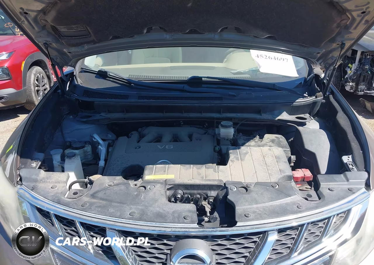 2011 Nissan Murano Sv VIN:JN8AZ1MW7BW166020 - 10