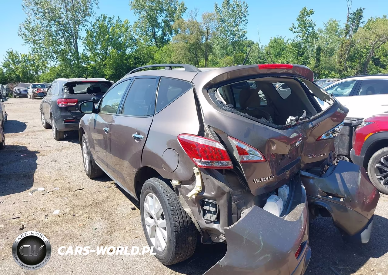 2011 Nissan Murano Sv VIN:JN8AZ1MW7BW166020 - 3