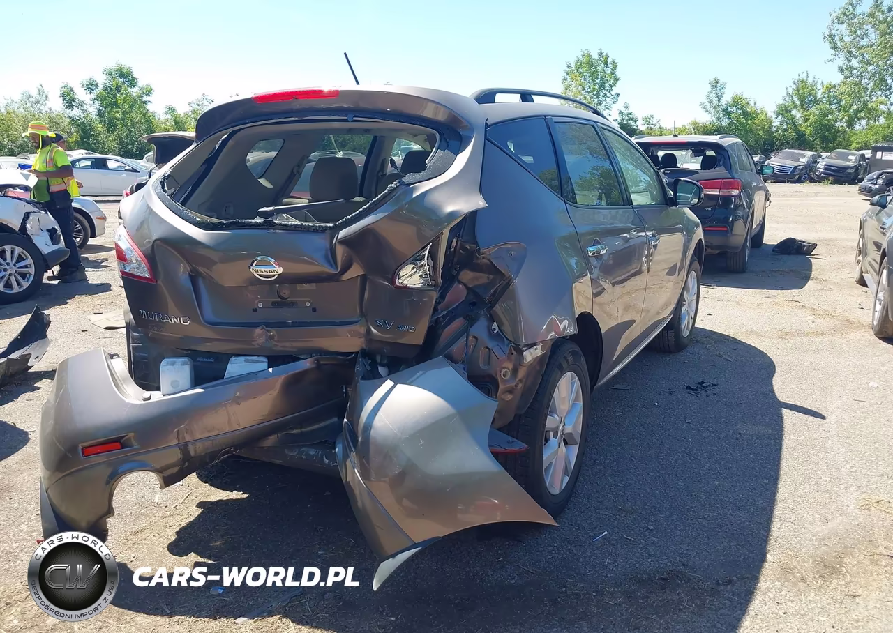 2011 Nissan Murano Sv VIN:JN8AZ1MW7BW166020 - 4
