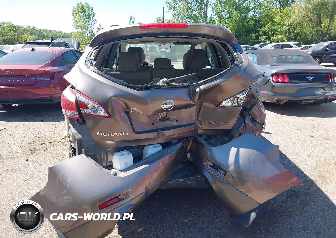 2011 Nissan Murano Sv VIN:JN8AZ1MW7BW166020 - 6
