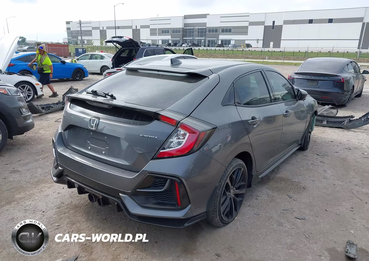 2021 Honda Civic Sport VIN:SHHFK7H4XMU212026 - 4