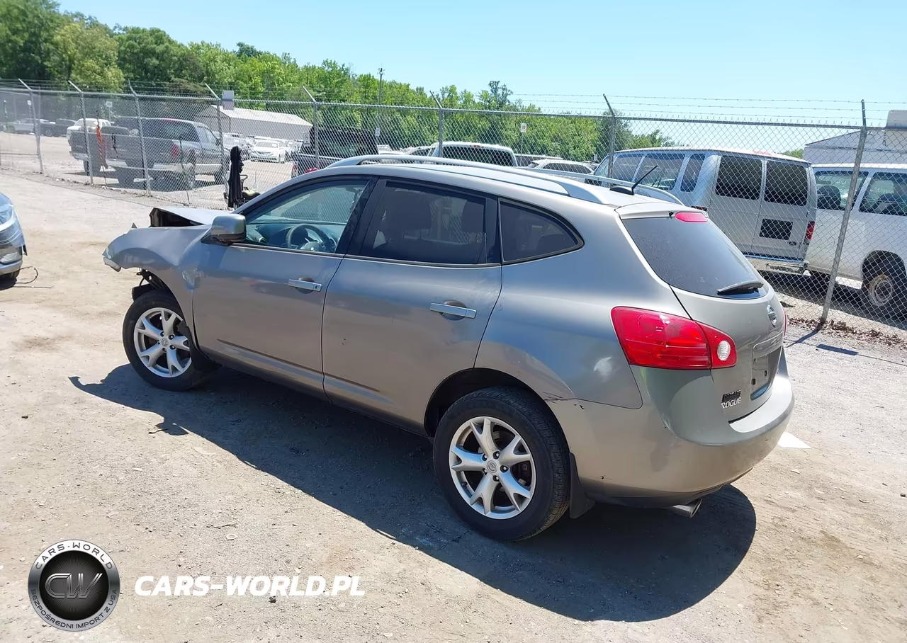 2008 Nissan Rogue Sl VIN:JN8AS58T38W306665 - 3