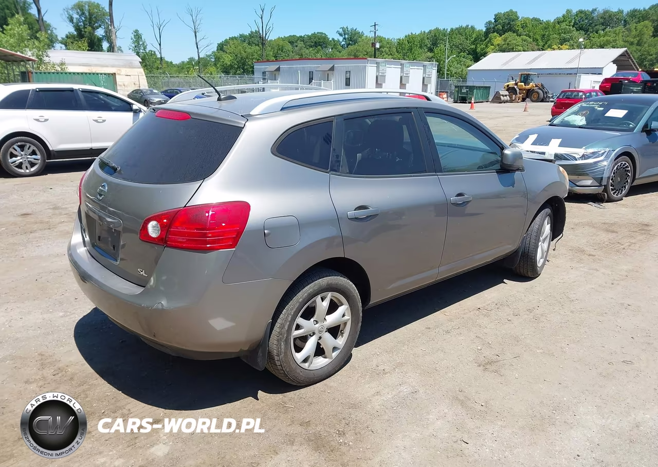 2008 Nissan Rogue Sl VIN:JN8AS58T38W306665 - 4