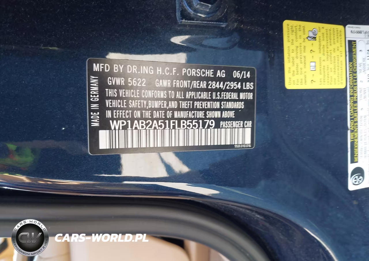 2015 Porsche Macan S VIN:WP1AB2A51FLB55179 - 9