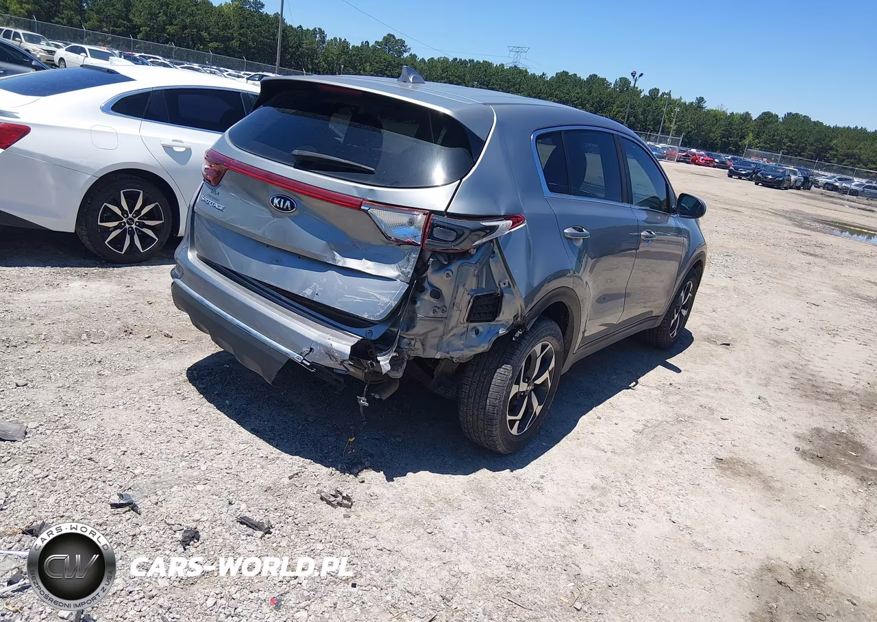 2021 Kia Sportage Lx VIN:KNDPM3AC9M7942445 - 4