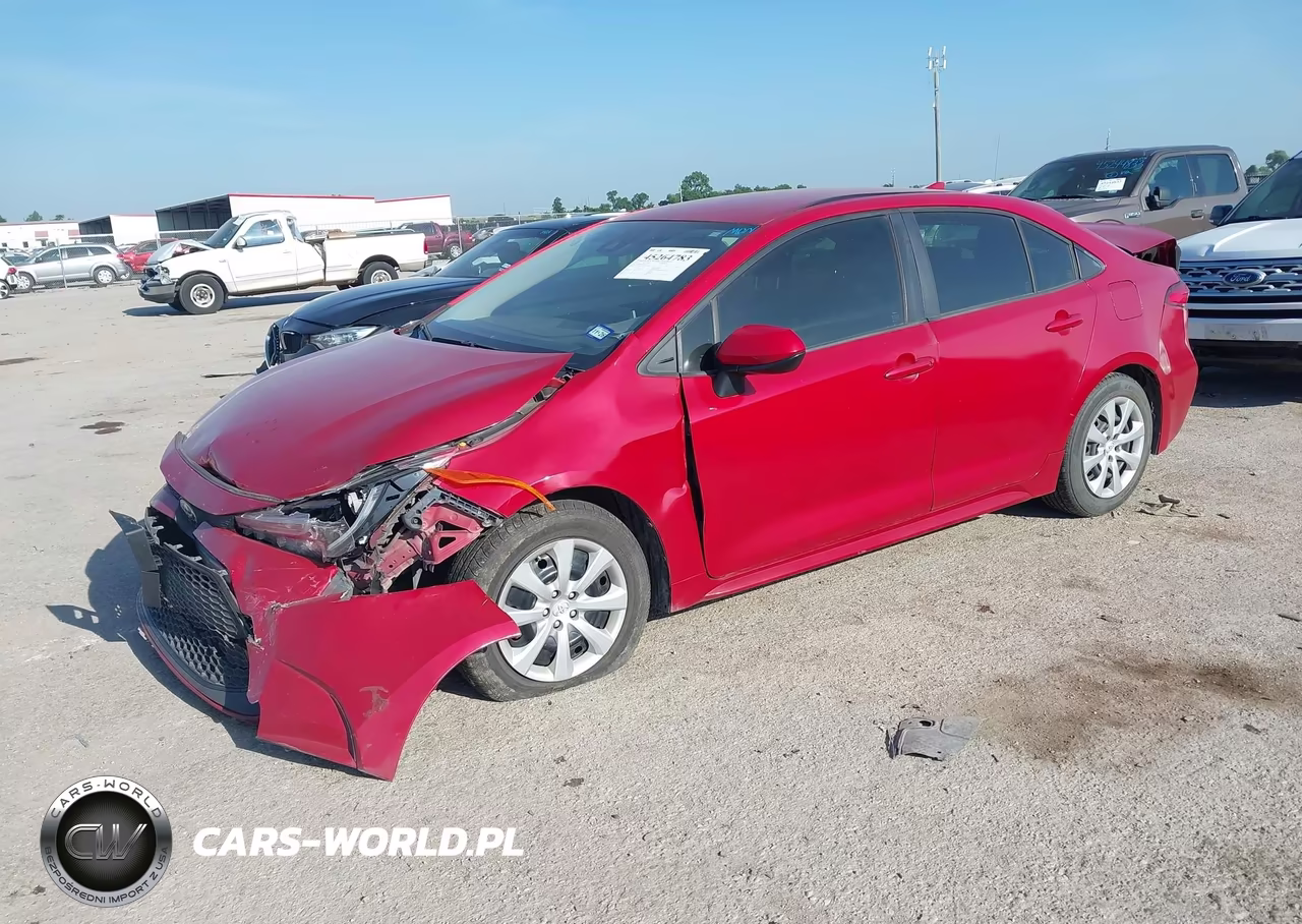 2021 Toyota Corolla Le VIN:JTDEPMAE3MJ145214 - 2